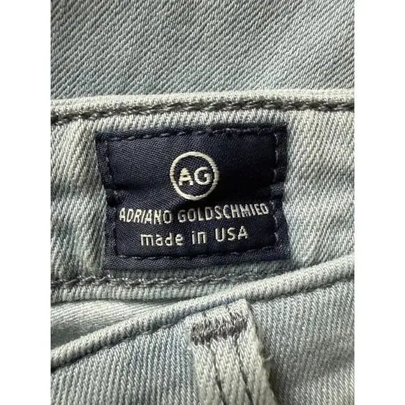 AG Adriano Goldschmied Women’s Stevie Ankle Slim Straight Leg Jeans Size 29R - Picture 11 of 13